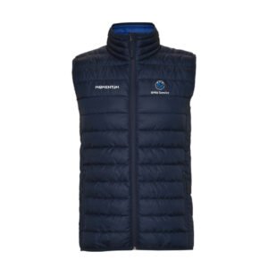 Chaleco acolchado azul BMW