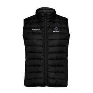 Chaleco acolchado negro BMW mujer