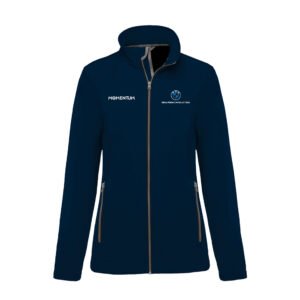 Chaqueta softshell azul mujer BPS