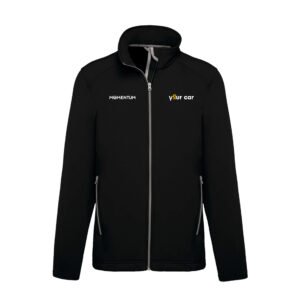 Chaqueta softshell negra hombre Yourcar