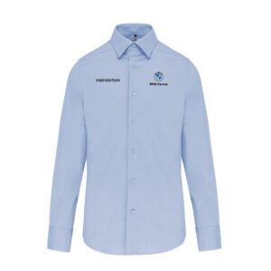 Camisa hombre azul BMW