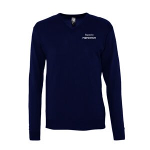 K965 - Jersey pico azul Stellantis hombre