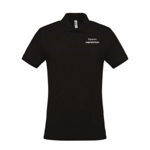 K254 - Polo Stellantis negro manga corta hombre