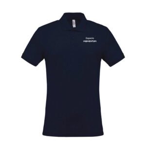 K254 - Polo Stellantis azul manga corta hombre