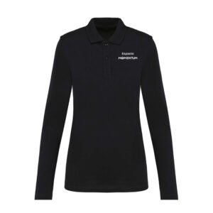 PK203 - Polo Stellantis manga larga mujer