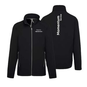 IB410 - Chaqueta Softshell negro hombre Stellantis